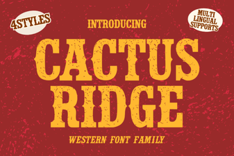 Cactus Ridge Font: Creative Design Ideas & Uses